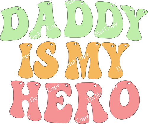 ColorSplash Ultra | Daddy Is My Firefighter Hero CF 6