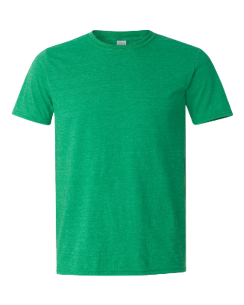 Gildan® SoftStyle® Unisex Tee | Heather Irish Green 