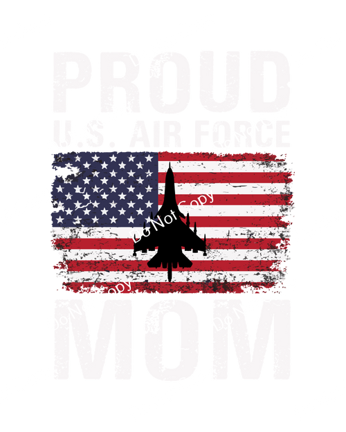 ColorSplash Ultra | Proud Air Force Mom CF 2