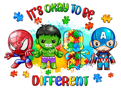ColorSplash Ultra | It's Okay To Be Different FSB