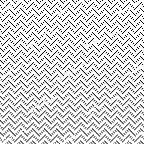 CDS Printed Pattern Vinyl | Black and White Chevron 19