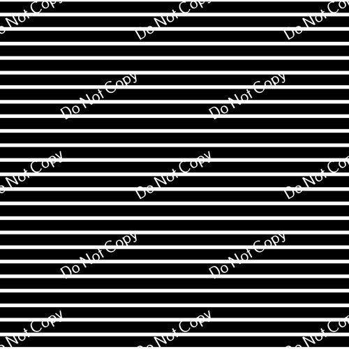 CDS Printed Pattern Vinyl | Black and White Stripes 11