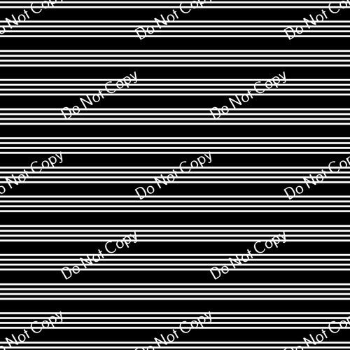 CDS Printed Pattern Vinyl | Black and White Stripes 10