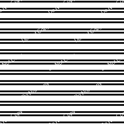 CDS Printed Pattern Vinyl | Black and White Stripes 4