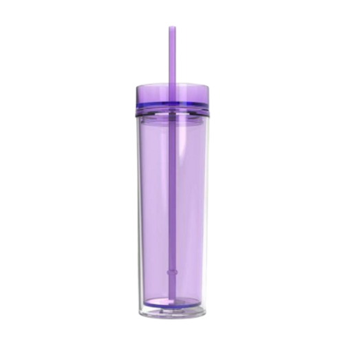 Acrylic Skinny Tumbler | Lavender