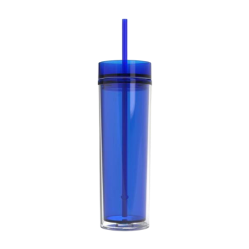 Acrylic Skinny Tumbler | Blue