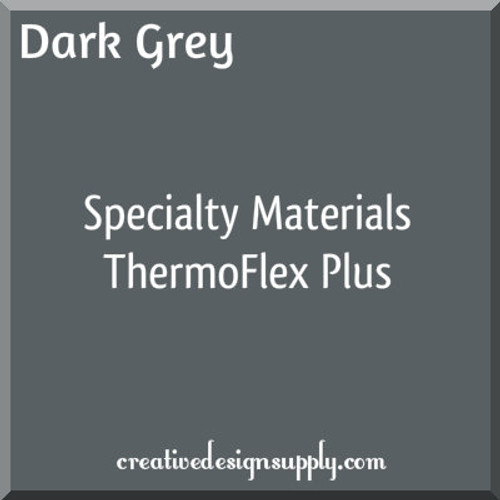 Thermoflex Plus 15" x 5'  STORM GREY  Heat Transfer Vinyl Specialty Material 
