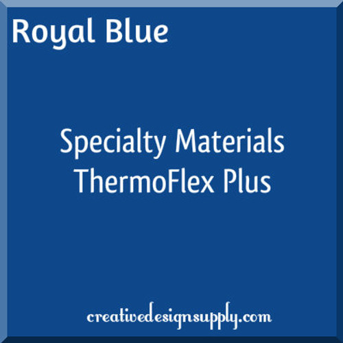 Specialty Materials™ ThermoFlex® Plus | Royal Blue