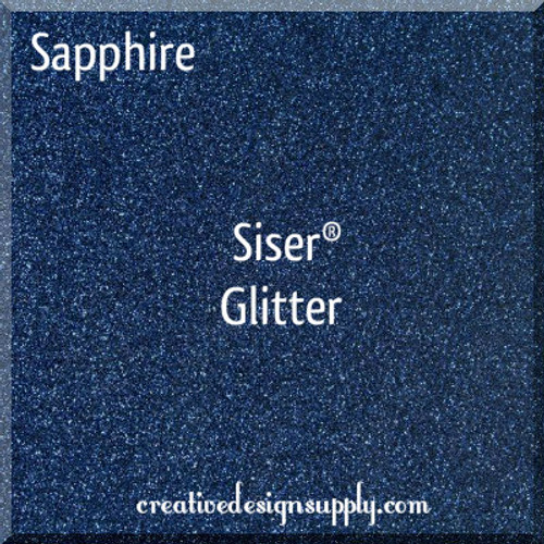 Sapphire Siser Glitter 20"