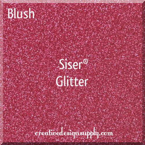 Blush Siser Glitter 20"