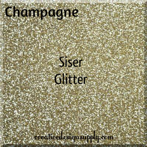 Champagne Siser Glitter 20"