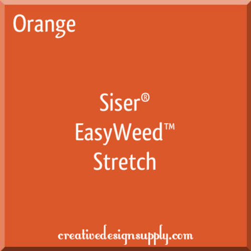 Siser® EasyWeed® Stretch Heat Transfer Vinyl Orange