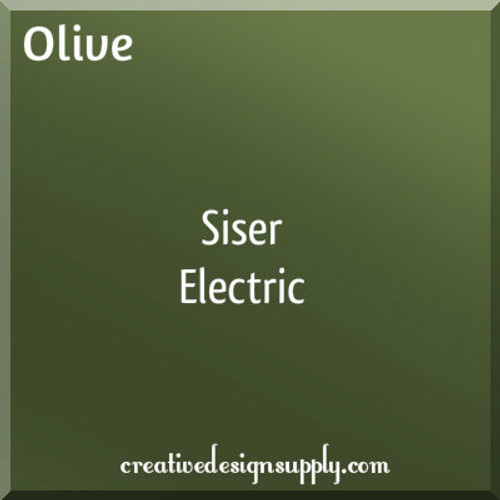 Siser® Electric Heat Transfer Vinyl | Olive