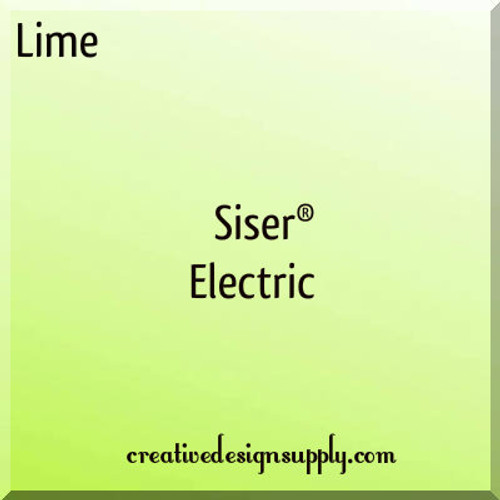 Siser® Electric Heat Transfer Vinyl | Lime