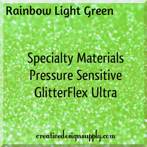 Rainbow Light Green PS GlitterFLEX® Ultra