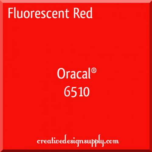 Fluo Red Oracal 6510 15"