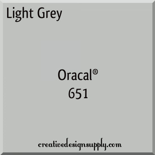 Oracal 651 | Light Grey