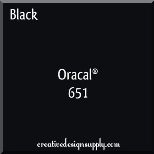 Oracal 651 | Black