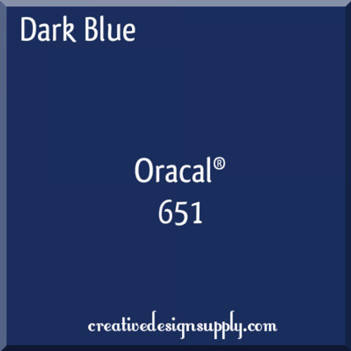 Oracal 651 | Dark Blue
