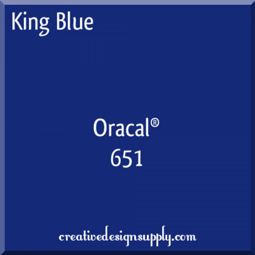 Oracal 651 | King Blue