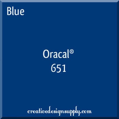 Oracal 651 | Blue