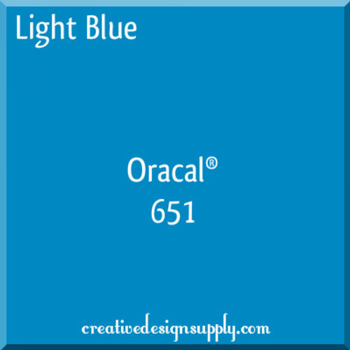 Oracal 651 | Light Blue