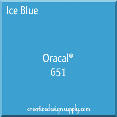 Oracal 651|  Ice Blue