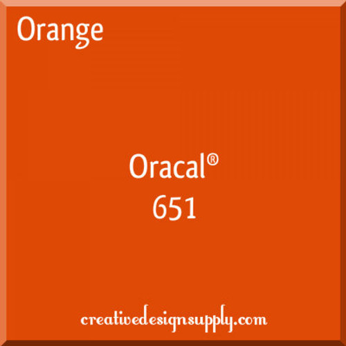 Oracal 651 12" | Orange