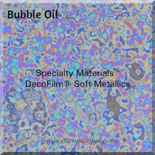 DecoFilm® Soft Metallics Bubble Oil