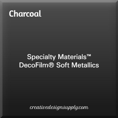 DecoFilm® Soft Metallics Charcoal