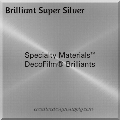 DecoFilm® Brilliants Super Silver