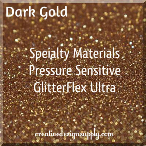 Specialty Materials PS GlitterFLEX® Ultra | Dark Gold