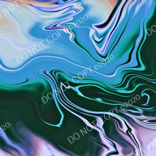 CDS Exclusive Printed Vinyl | Colorful Oil Slick 20