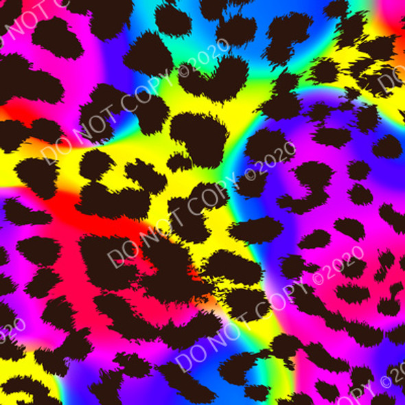 CDS Exclusive Printed Vinyl | Psychedelic Cheetah 6