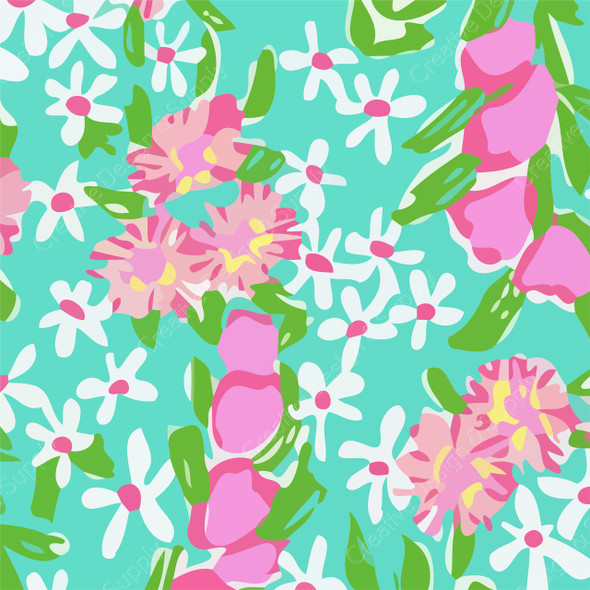 Lily Inspired Custom Vinyl Print #32