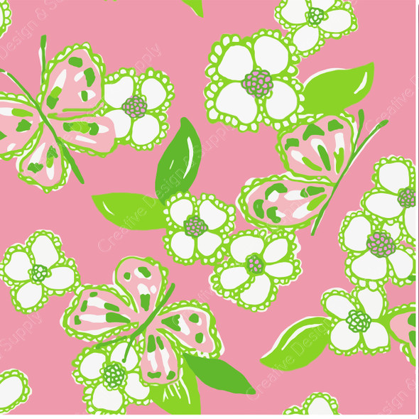Lily Inspired Custom Vinyl Print #35
