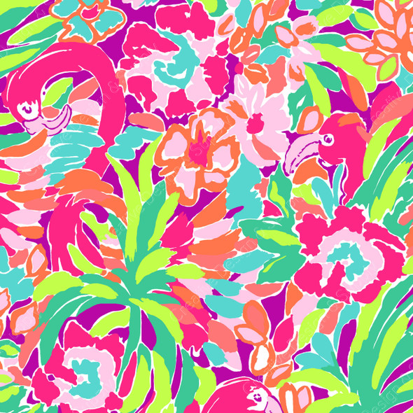 Lily Inspired Custom Vinyl Print #41