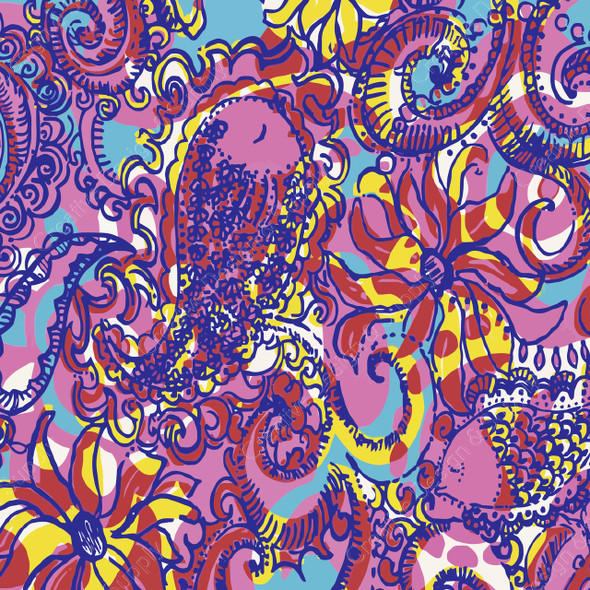 Lily Inspired Custom Vinyl Print #43