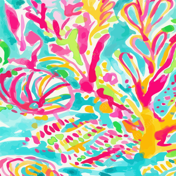 Lily Inspired Custom Vinyl Print #58