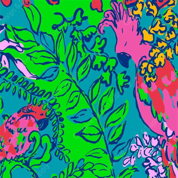 Lily Inspired Custom Vinyl Print #62
