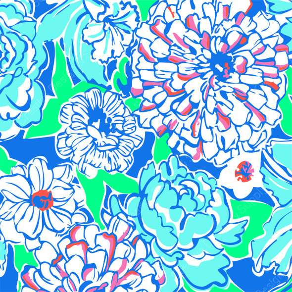 Lily Inspired Custom Vinyl Print #69