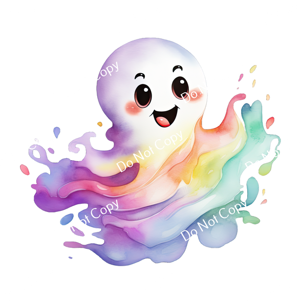 ColorSplash Ultra | Watercolor Baby Ghosts 12