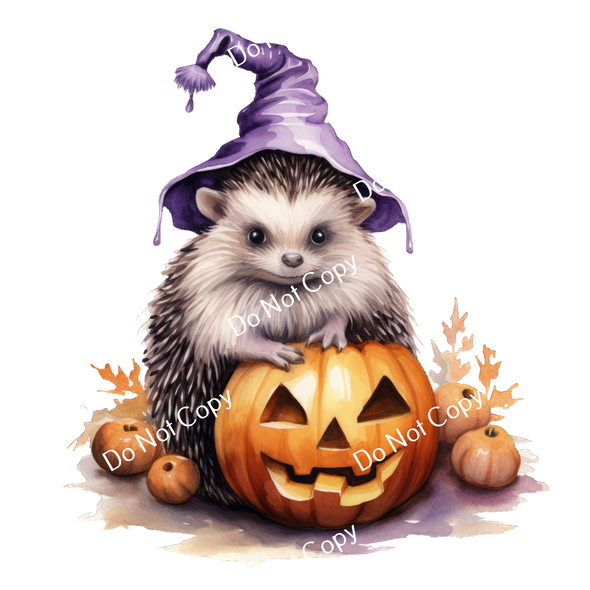 ColorSplash Ultra | Watercolor Halloween Animals 16