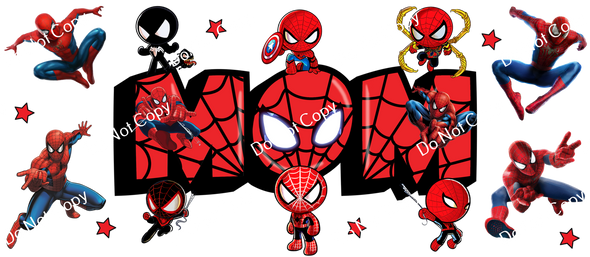 ColorSplash Ultra UV DTF | Spiderman Mom Wrap 42425