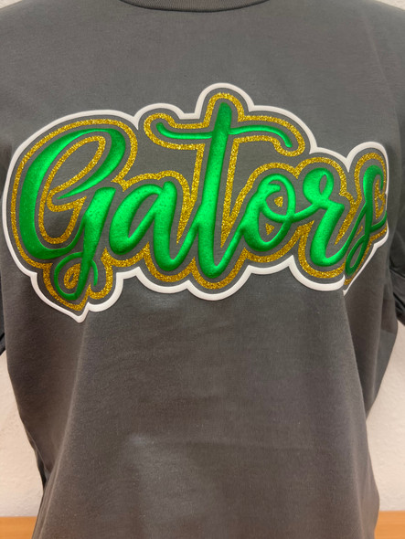 Captain Shreve Gators Charcoal Gildan RTW Tee