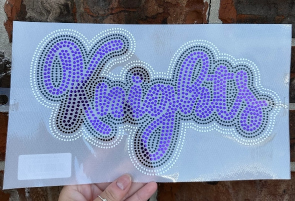 XL North Webster Knights Spangle