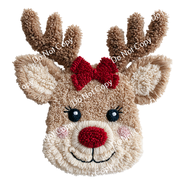 ColorSplash Ultra | Latch Hook Reindeer Girl 1024 ColorSplash Ultra | Latch Hook Reindeer Girl 1024