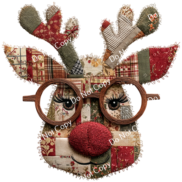 Patchwork Reindeer 2 1024 Patchwork Reindeer 2 1024