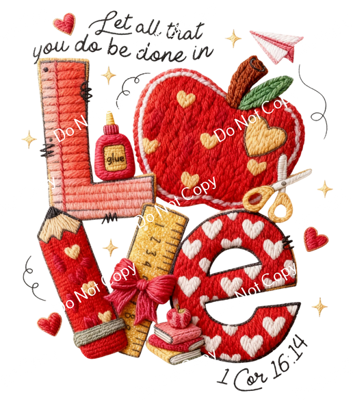 ColorSplash Ultra | Latch Hook Teacher Love 1218