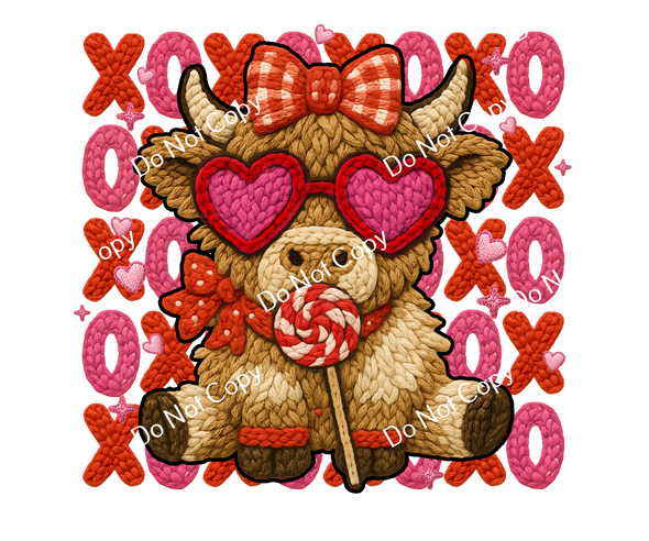 ColorSplash Ultra | Highland Cow Love 1218